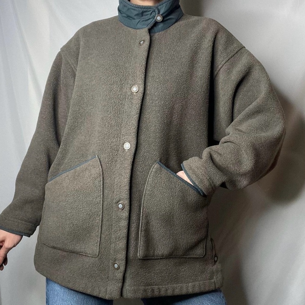 Vintage Patagonia Fleece Chore Coat